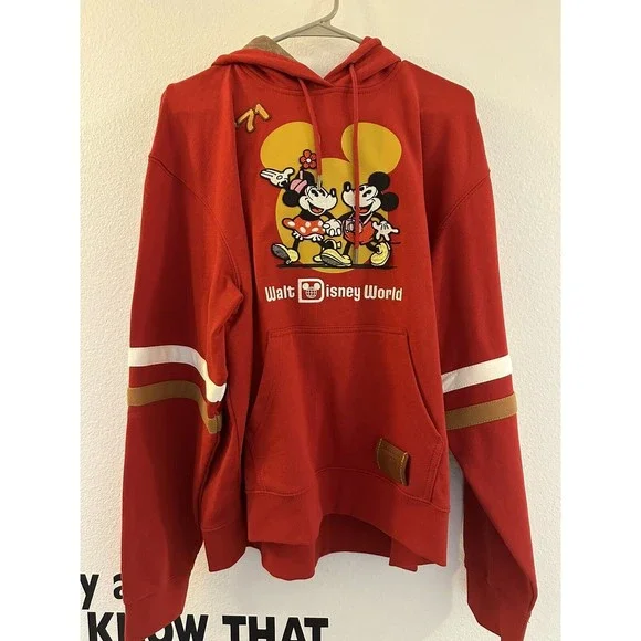NEW 2022 DISNEY X COACH 50TH ANNIVERSARY HOODIE MICKEY MINNIE XL